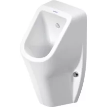  Duravit No.1 DuraStyle Basic hátsó bekötésű piszoár vízbekötőszettel, HygieneGlaze, magasfényű fehér 2819302000