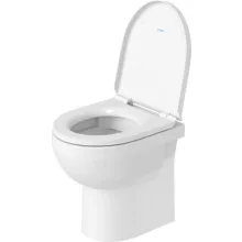   Duravit No.1 DuraStyle Basic padlón álló WC-szett, magasfényű fehér 41840900A1