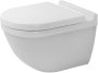 Duravit Starck 3 öblítőperem nélküli fali WC, Soft-Close WC Ülőkével 45270900A1