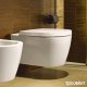 Duravit ME by Starck, perem nélküli fali WC, Soft-Close ülőkével 45290900A1