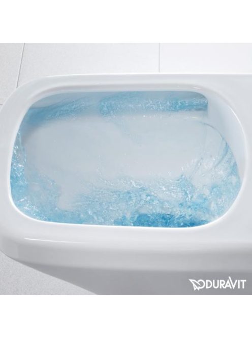 Duravit DuraStyle perem nélküli fali WC csésze , Soft-Close WC ülőkével 45510900A1