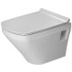 Duravit DuraStyle öblítőperem nélküli fali WC csésze, Soft-Close WC ülőkével 45710900A1