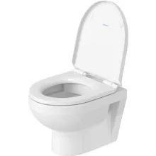   Duravit No.1 Rimless fali compact WC-szett 365x480 mm, magasfényű fehér 45750900A1