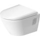 Duravit D-Neo Rimless fali WC csésze szett, fehér 45870900A1