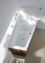 Duravit Paiova balos akril kád 180x140 700216000000000