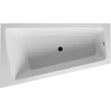  Duravit Paiova akril kád 170x100 előlappal és kádlábbal, balos / fehér 700264000000000