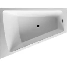   Duravit Paiova akril kád 170x130 előlappal és kádlábbal, balos / fehér 700266000000000