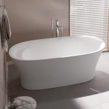   Duravit Cape Cod szabadonálló kád DuraSolid 185,5x88,5 cm, fehér alpin 700330000000000