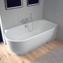 Duravit Luv jobbos DuraSolid A kád 185x95 cm, fehér alpin 700432000000000