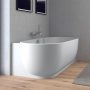 Duravit Luv jobbos DuraSolid A kád 185x95 cm, fehér alpin 700432000000000