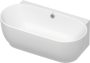 Duravit Luv falra tolható kád, csapfurat nélkül 1800x950mm 700433000000000