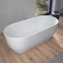 Duravit Luv szabadonálló kád 185x85 cm DuraSolid A speciális le és túlfolyóval, fehér alpin 700434000000000