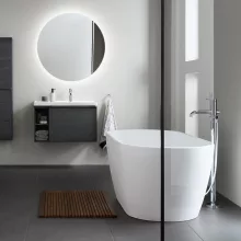   Duravit D-Neo szabadonálló kád DuraSolid A 160x75 cm, fehér 700486000000000