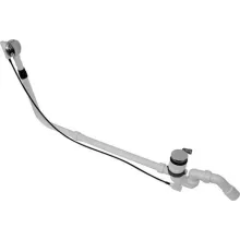   Duravit Universal kád le és túlfolyógarnitúra befolyóval, Bowden kábellel 1070 mm, króm 791230000001000