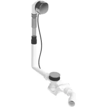   Duravit Quadroval le- és túlfolyógarnitúra, króm 792201000001000
