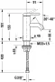Duravit C.1 egykaros mosdócsaptelep S-es méret, leeresztő nélkül, króm C11010002010