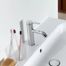   Duravit C.1 egykaros mosdócsaptelep M-es méret, leeresztő nélkül, króm C11020002010