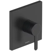   Duravit C.1 egykaros zuhanycsaptelep 1 fogyasztóhoz, matt fekete C14210009046