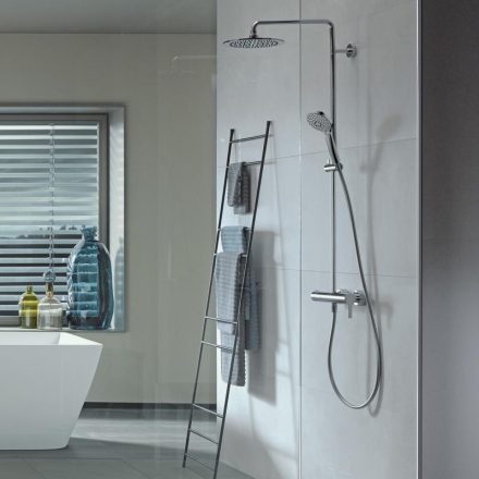 Duravit C.1 egykaros zuhanyrendszer 230, króm C14280007010