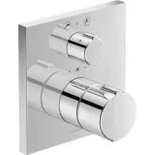   Duravit C.1 Rejtett termosztátos kádcsaptelep, króm C15200017010