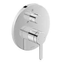   Duravit C.1 egykaros falsík alatti kádcsaptelep 2 fogyasztóhoz, króm C15210012010