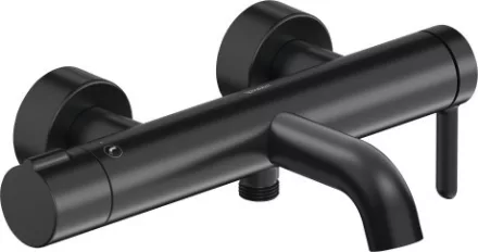 Duravit C.1 egykaros kádtöltő csaptelep, matt fekete C15230000046
