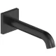 Duravit C.1 kádkifolyó 210 mm szögletes rozettával, matt fekete C15240009046