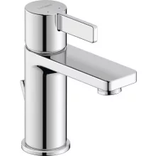   Duravit D-Neo S egykaros mosdó csaptelep, leeresztővel, króm DE1010001010