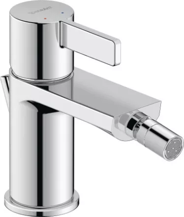 Duravit D-Neo egykaros bidé csaptelep, króm DE2400001010