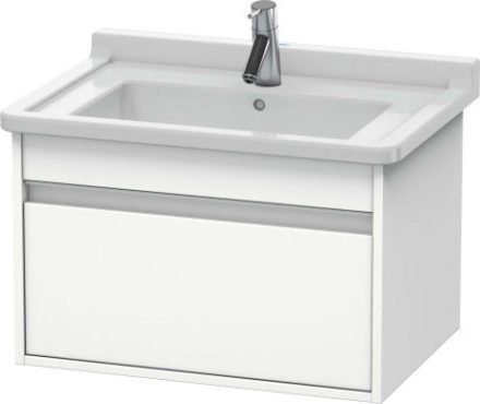 Duravit Ketho mosdó alá építhető bútor 80 cm matt fehér KT666401818