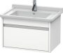 Duravit Ketho mosdó alá építhető bútor 80 cm matt fehér KT666401818