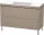 Duravit L-Cube c-bonded alsószekrény Vero Air kerámia mosdóval 120x48 cm, vászon LC6939N7575