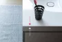 Duravit L-Cube c-bonded alsószekrény Vero Air kerámia mosdóval 120x48 cm, lakkozott fehér LC6939N8585