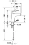 Duravit No.1 DuraStyle Basic S mosdócsaptelep AirPlus technológiával, króm N11010002010