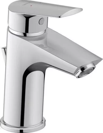 Duravit No.1 DuraStyle Basic S mosdócsaptelep MinusFlow technológiával és leeresztővel, króm N11012001010