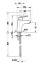Duravit No.1 DuraStyle Basic S mosdócsaptelep MinusFlow és AirPlus technológiával, króm N11012002010