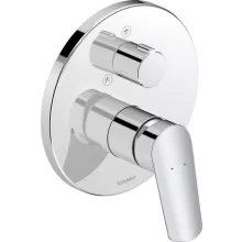   Duravit No.1 DuraStyle Basic falsík alatti egykaros zuhanycsaptelep, króm N14210012010