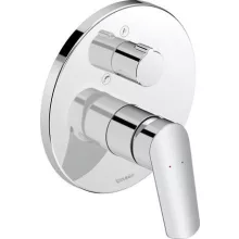   Duravit No.1 DuraStyle Basic falsík alatti egykaros fürdőkádcsaptelep, króm N15210012010