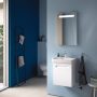 Duravit No.1 DuraStyle Basic tükör LED világítással 45x70 cm, matt fehér N17950000000000
