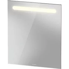   Duravit No.1 DuraStyle Basic tükör LED világítással 60x70 cm, matt fehér N17951000000000