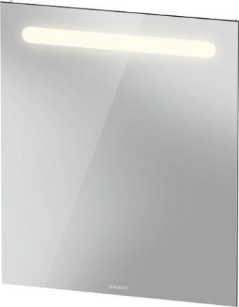 Duravit No.1 DuraStyle Basic tükör LED világítással 60x70 cm, matt fehér N17951000000000