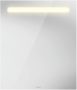 Duravit No.1 DuraStyle Basic tükör LED világítással 60x70 cm, matt fehér N17951000000000