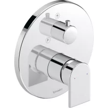   Duravit Tulum falba süllyesztett zuhanycsaptelep, króm TU4210012010