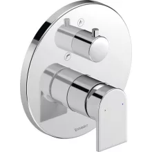   Duravit Tulum süllyesztett egykaros kádcsaptelep terelővel és visszacsapó szeleppel, króm TU5210018010