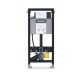 Duravit DuraSystem® Szerelőelem WC-hez, száraz beszereléshez Standard WD1011000000