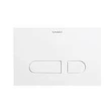   Duravit DuraSystem A1 nyomólap Dual Flush, fehér WD5001011000