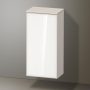 Duravit Zencha középmagas szekrény 81,9x40 cm, balos, fehér üveg/matt taupe ZE1350L64830000