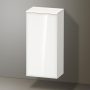Duravit Zencha középmagas szekrény 81,9x40 cm, balos, fehér üveg/matt fehér ZE1350L64840000