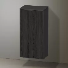   Duravit Zencha középmagas szekrény 81,9x40 cm, jobbos, fekete tölgy/matt grafit ZE1350R16800000