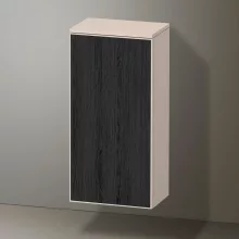   Duravit Zencha középmagas szekrény 81,9x40 cm, jobbos, fekete tölgy/matt taupe ZE1350R16830000
